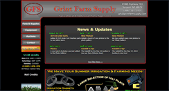 Desktop Screenshot of grintfarmsupply.com